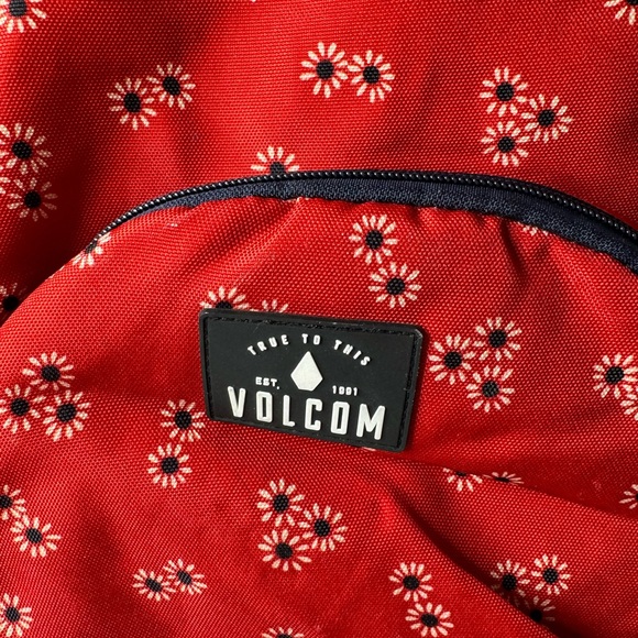 Volcom Schoolyard Poly Backpack - Rad Red - Picture 2 of 7